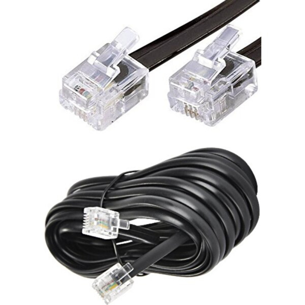 Irenıs Adsl Vdsl Modem Kablosu, RJ11 Kablo, Köken Telefon Kablosu 20 Metre Network Aksesuarları Fiyatı