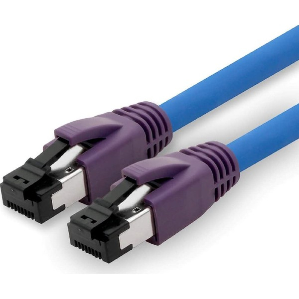 IRENIS CAT8 S/FTP Ethernet (Network, LAN) Kablosu, Mavi, 1 metre - Mavi - 1 m Ağ / Network Kablosu Fiyatı