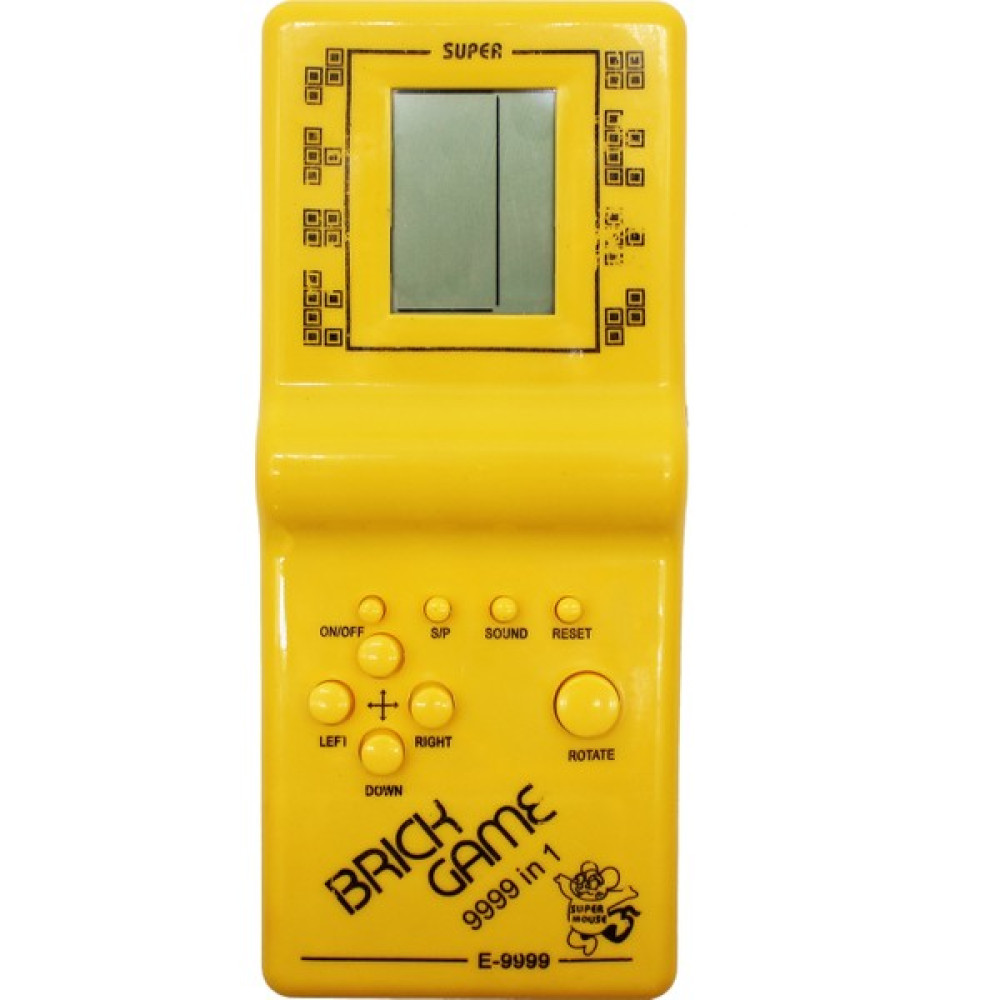 Irhanlar Game Boy Tetris Atari Oyunları Nostaljik Ürünler Brick Game E9999 - Sarı Oyun Konsolları Fiyatı