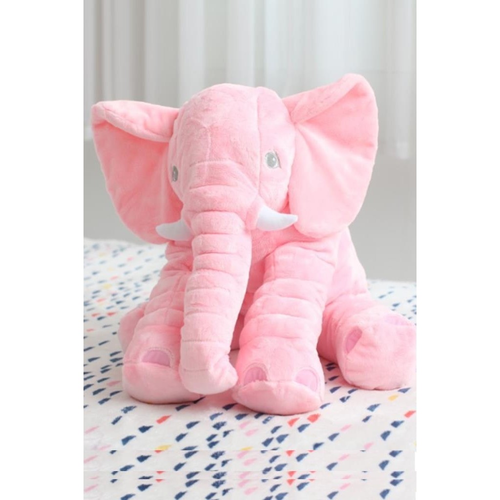Irk Lemoon Uyku Arkadaşım Uyku Fili 80 cm - Pembe Peluş Oyuncaklar Fiyatı
