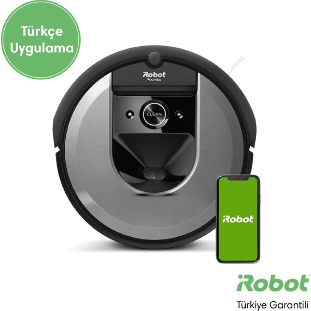 iRobot Roomba i7 Wi-Fi'lı Robot Süpürge Robot Süpürgeler Fiyatı