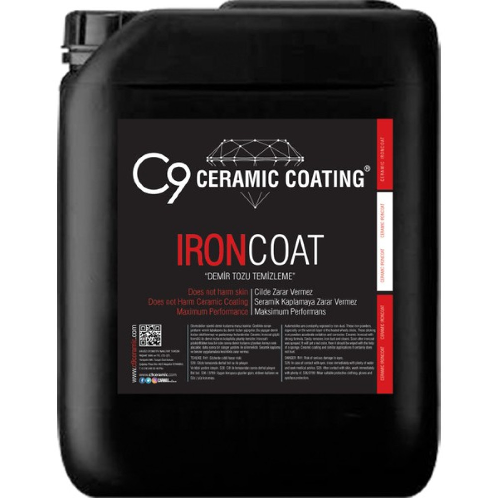 İron Coat - Demir Tozu Temizleme 5 Lt Tuning - Modifiye Fiyatı