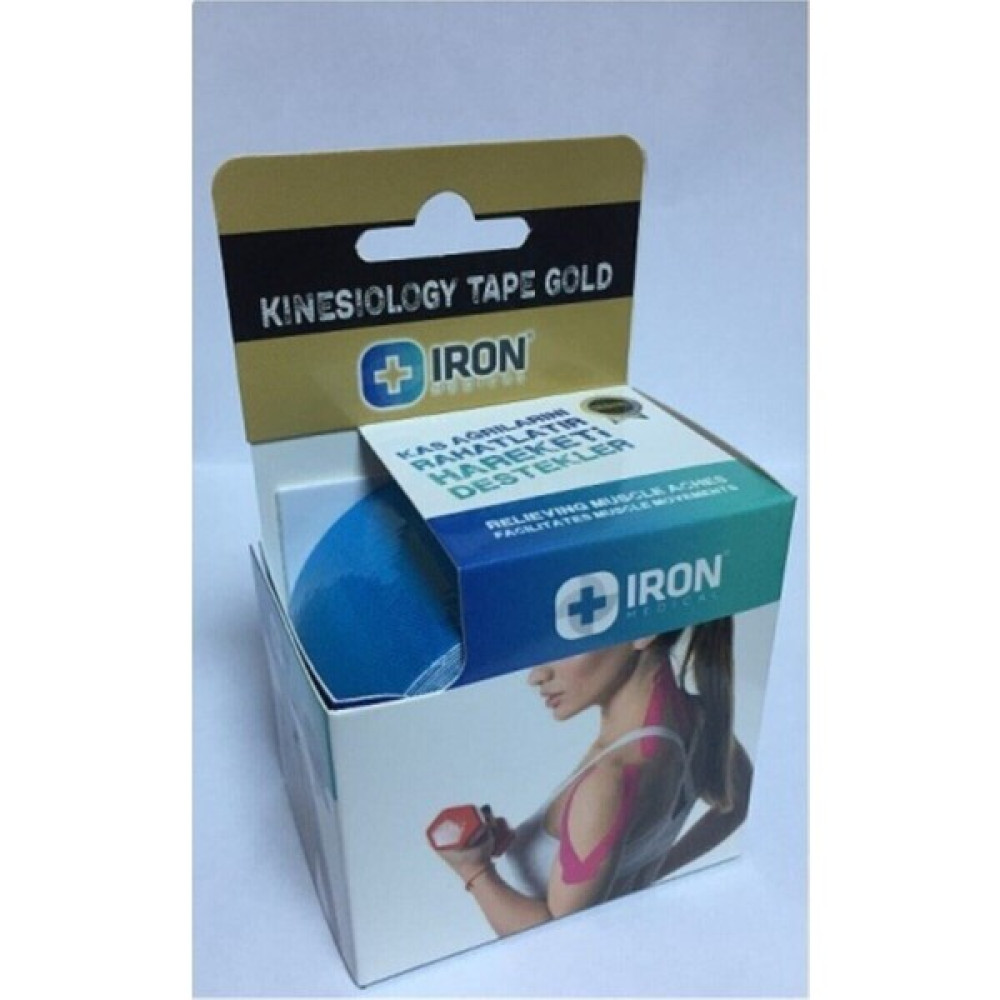 Iron Kinesio Tape Mavi Renk Sporcu Kas Bandı Diğer Spor Ürünleri Fiyatı