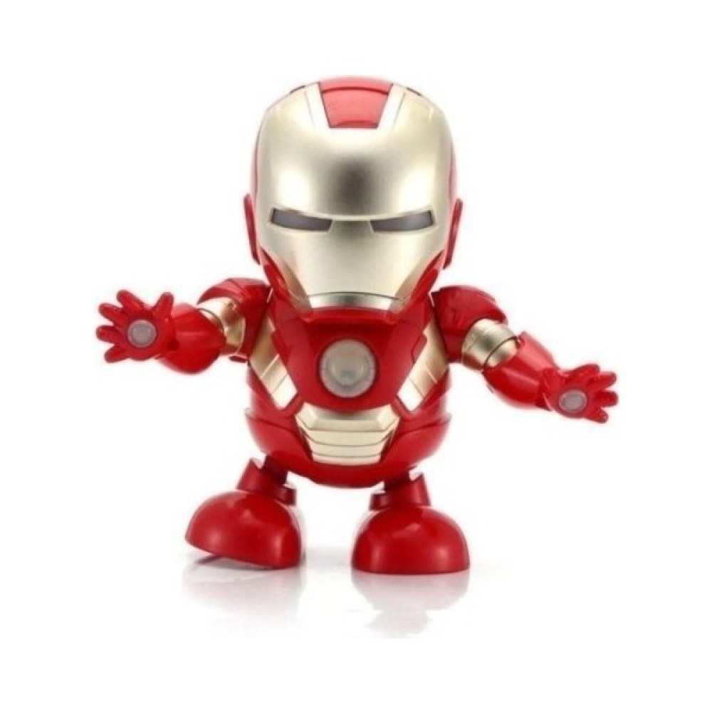Iron Man Robot Işıklı Oyuncak - Kırmızı (Yurt Dışından) - Açık Kırmızı Oyuncak Fiyatı