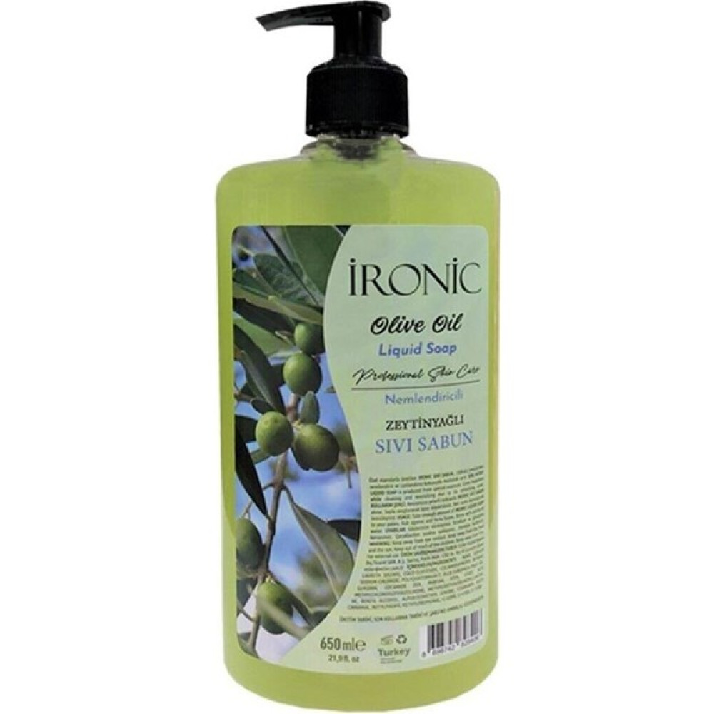 Ironic Olive Oil Sıvı Sabun 650 ml Oto Boyaları Fiyatı