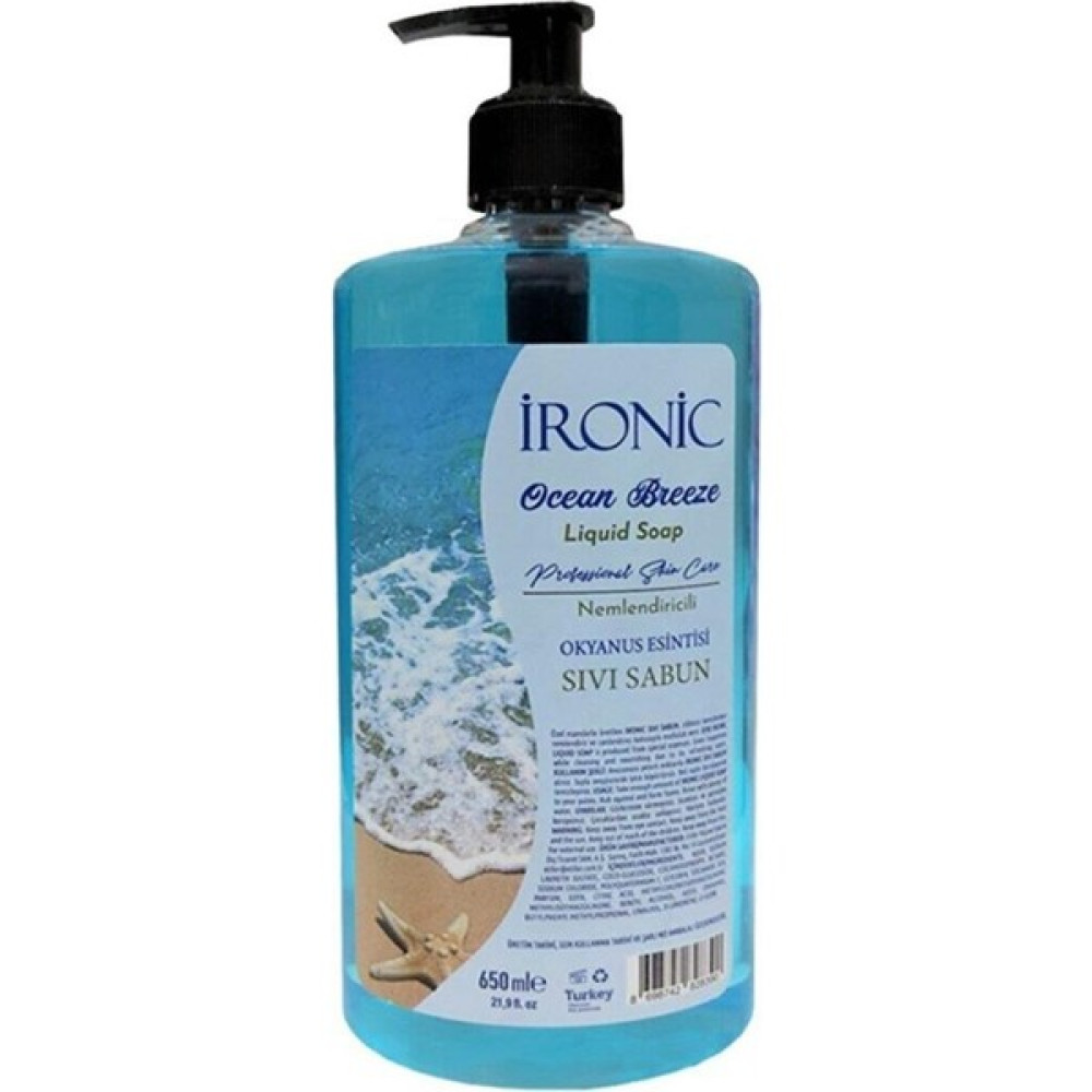 Ironıc Sıvı Sabun 650ML Ocean Breeze Oto Boyaları Fiyatı