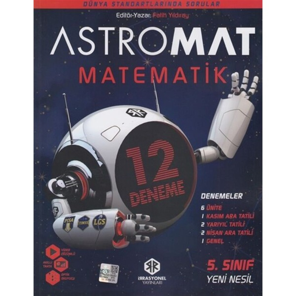 İrrasyonel Yayınları İrrasyonel 5. Sınıf Matematik Astromat 12'li Yeni Nesil Deneme Kaynak Kitapları Fiyatı