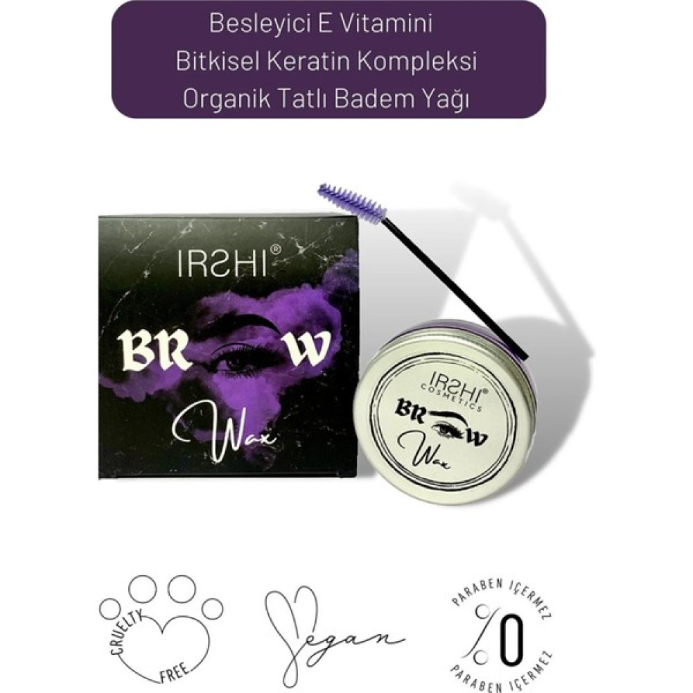 IRSHI - Kaş Şekillendirici ve Sabitleyici Wax - Kaş Sabunu - Vegan & Crueltyfree - 50 ml Makyaj Ürünleri Fiyatı