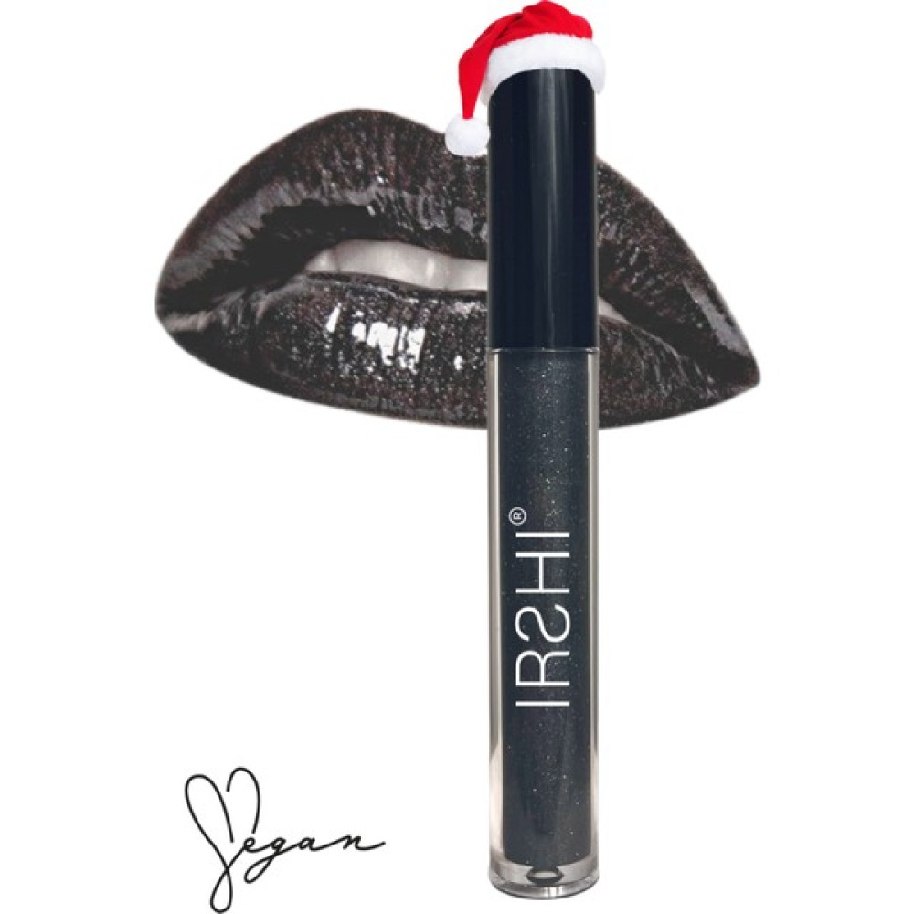 IRSHI - Siyah Simli Dudak Parlatıcısı - Black Glitter Lip Gloss - Haunted - Vegan&Crueltyfree - 5 ml Rujlar & Dudak Parlatıcıları Fiyatı