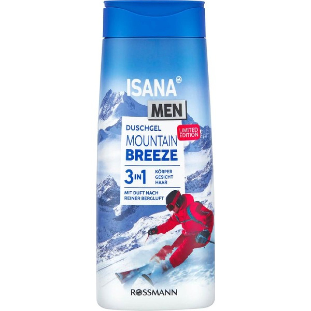 Isana Men Duş Jeli 3in 1 Mountain Breeze 300 ml Oto Boyaları Fiyatı