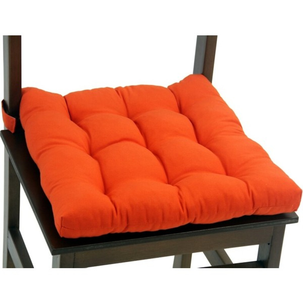 İşbir Rattan Kare Sandalye Minderi Cırtlı Turuncu 45 x 45 cm Salon & Oturma Odası Tekstili Fiyatı