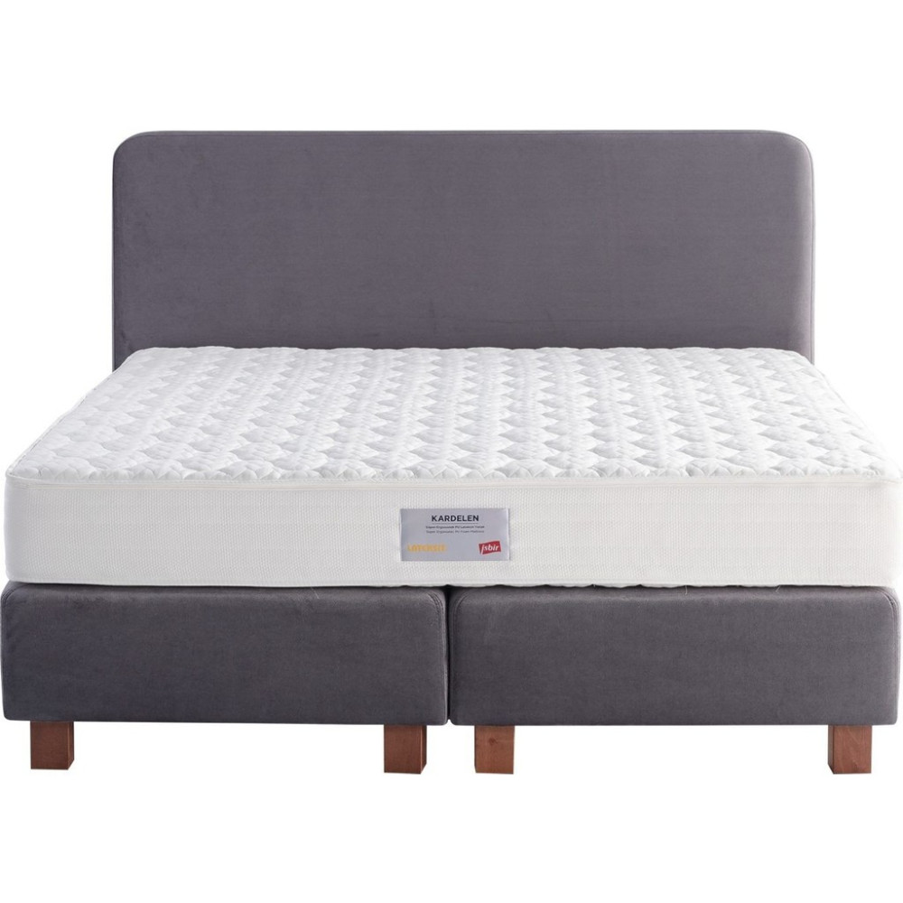 Işbir Yatak Kardelen Süper Ergonomik Pu Lateksit Yatak 200X200 - 200 x 200 cm Yatak Fiyatı