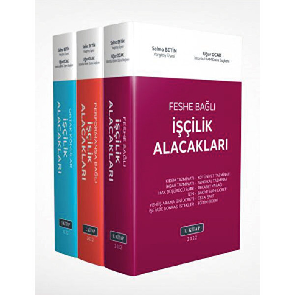 Işçilik Alacakları (3 Cilt) Genel Hukuk Fiyatı