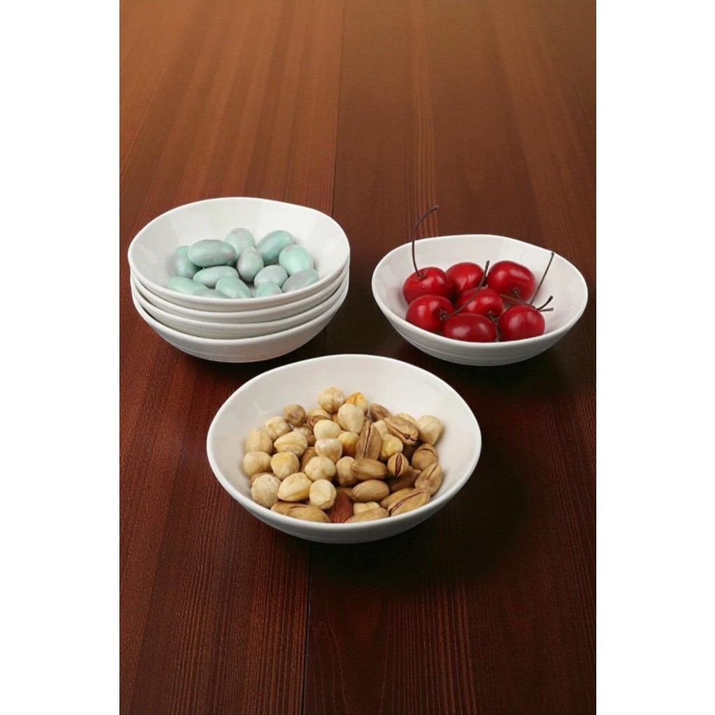 iselahome Shine 6'lı Porselen Çerezlik Kase 12 cm - 180 ml Diğer Fiyatı