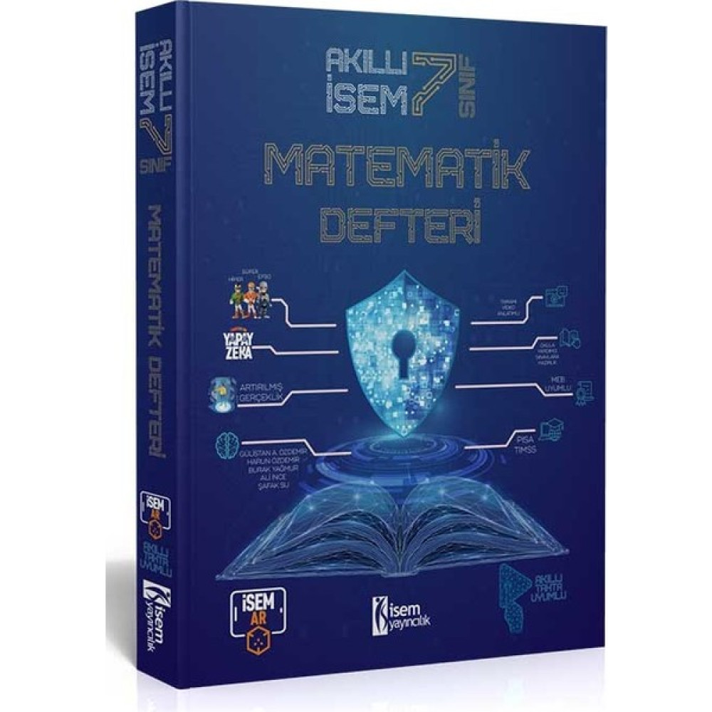 İSEM Yayıncılık 2022 Akıllı Isem 7. Sınıf Matematik Defteri Isem Yayıncılık Tüm Dersler Fiyatı