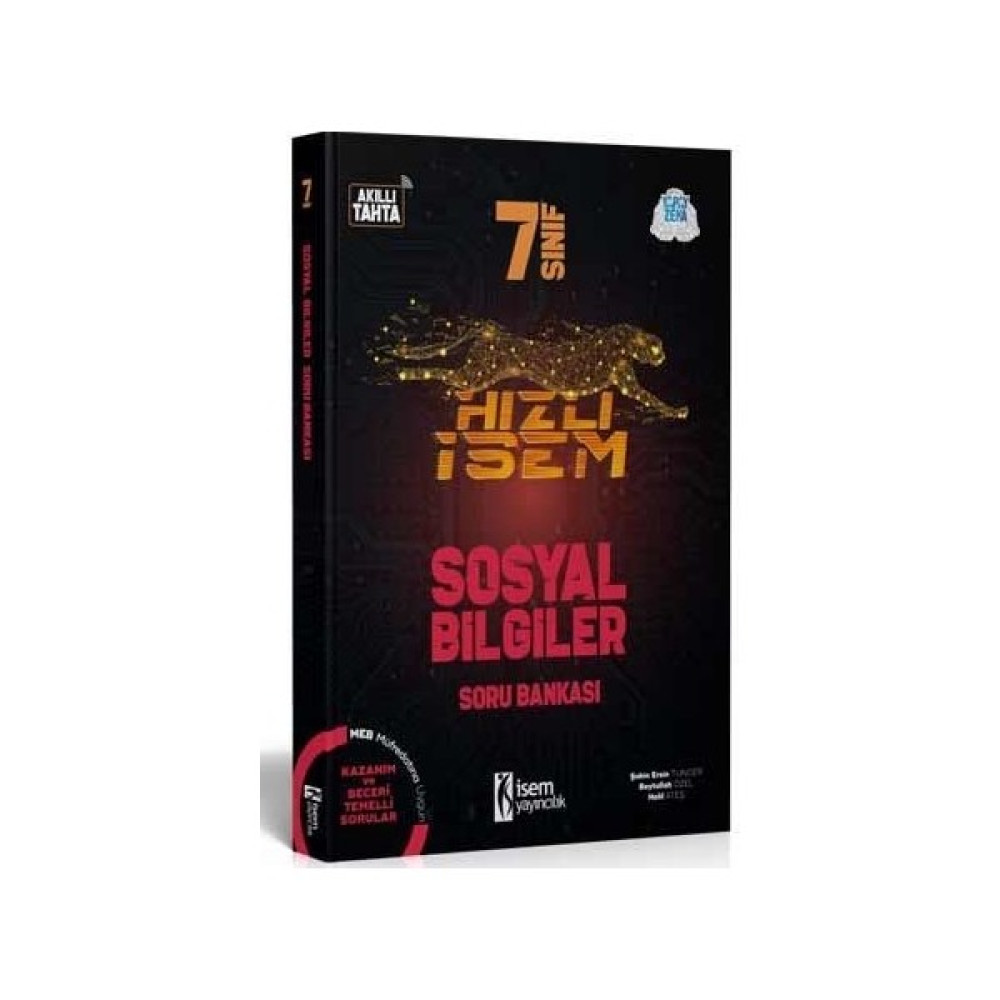 Isem Yayıncılık 7. Sınıf Hızlı Isem Sosyal Bilgiler Soru Bankası Sosyal Bilgiler Fiyatı