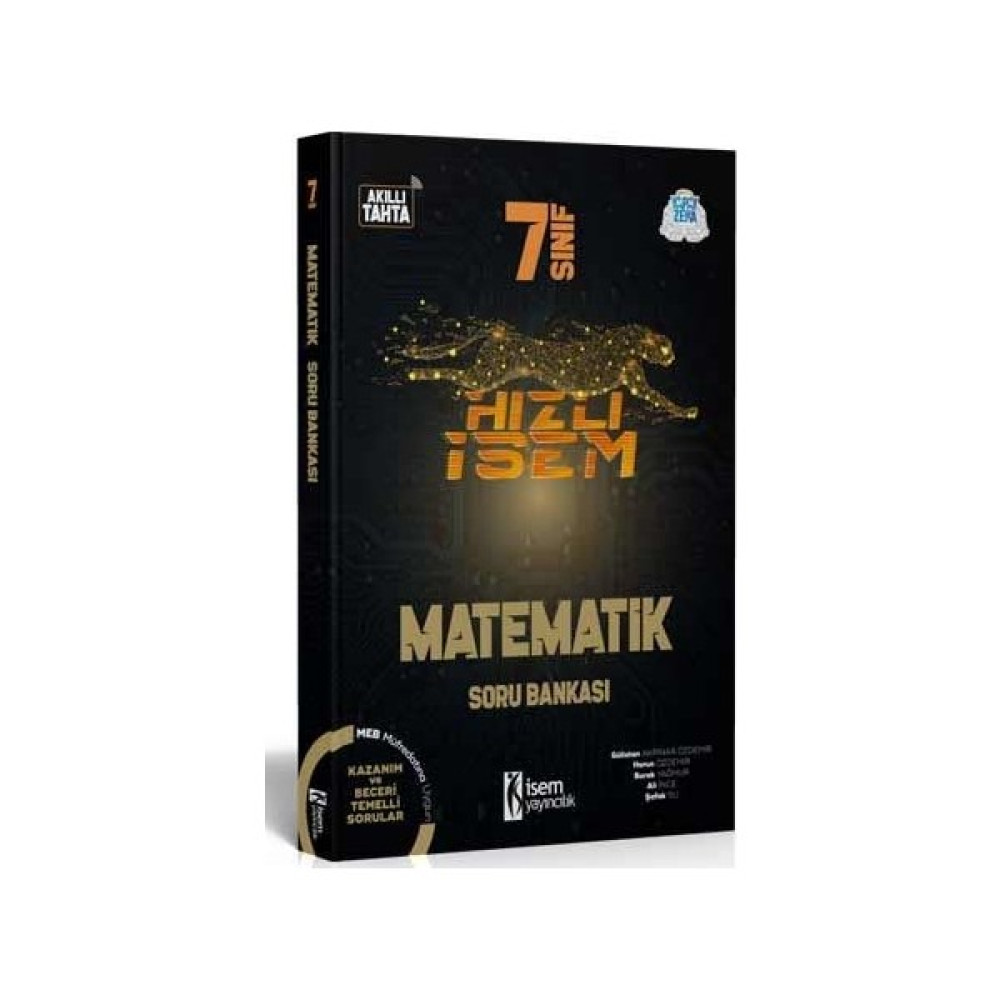 İsem Yayıncılık 7. Sınıf Hızlı Matematik Soru Bankası Matematik Fiyatı