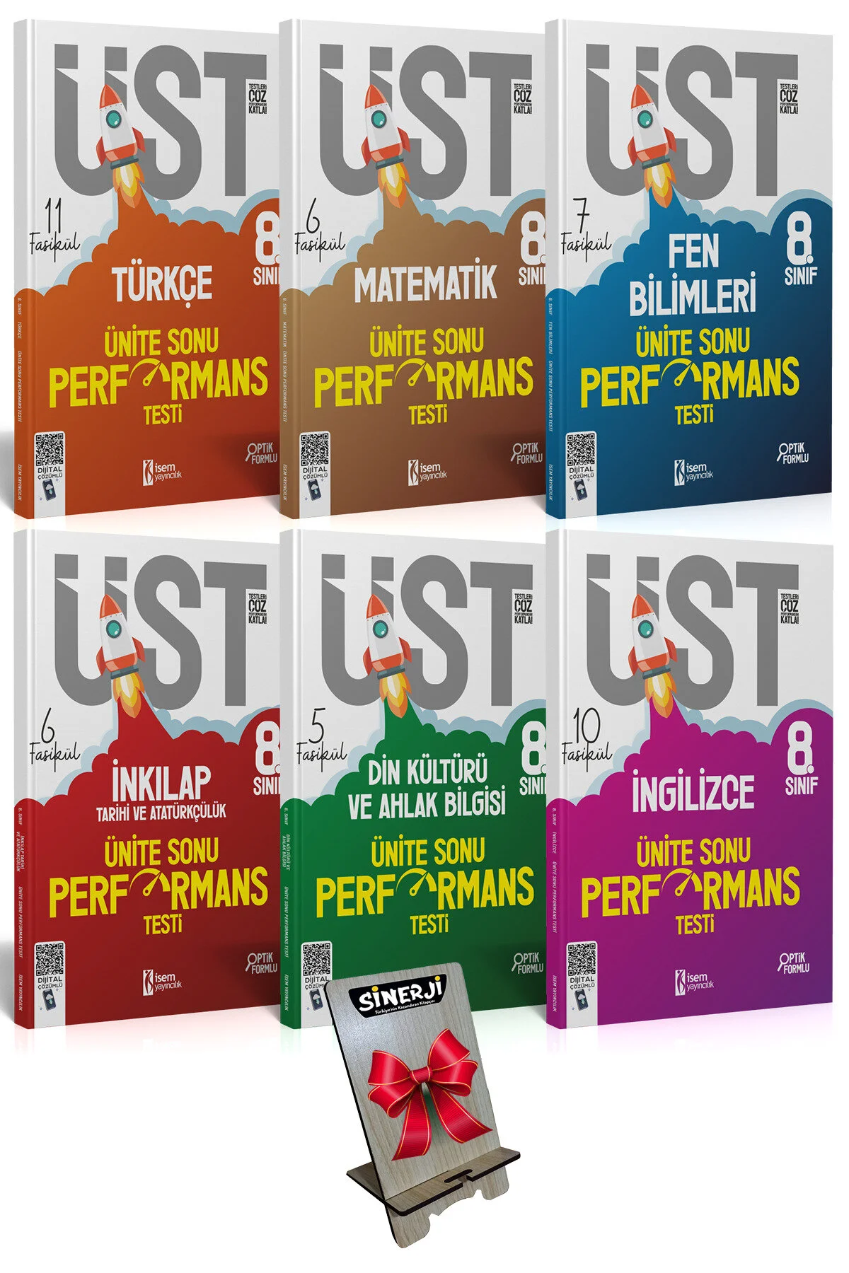İsem Yayıncılık Hediyeli 8. Sınıf LGS Tüm Dersler Ünite Sonu Performans Test Kitabı Seti 6 Kitap" Ders Sınav Kitapları Fiyatı