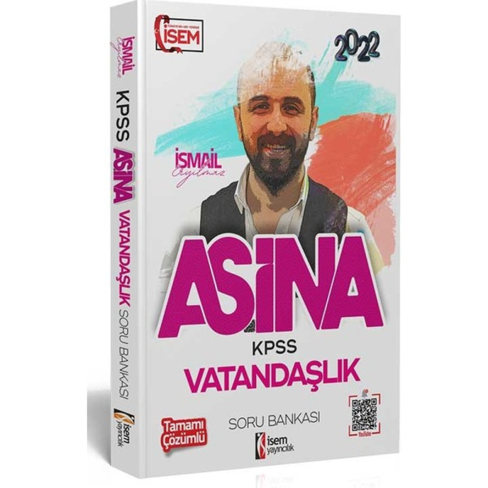 İSEM Yayıncılık Isem 2022 Kpss Aşina Vatandaşlık Çözümlü Soru Bankası Isem Yayıncılık KPSS Fiyatı