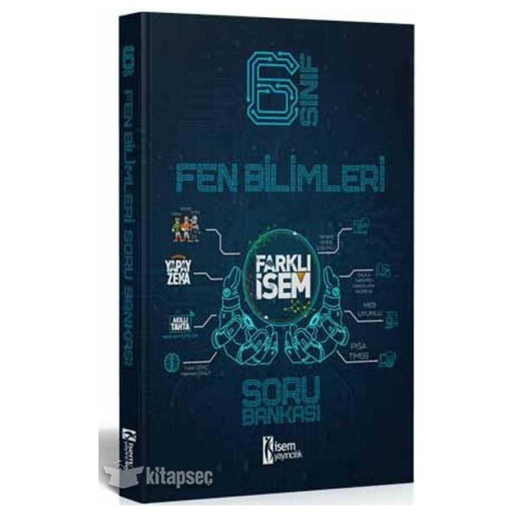 İSEM Yayıncılık Isem Yayınları 6. Sınıf Fen Bilimleri Farklı Isem Soru Bankası Tüm Dersler Fiyatı