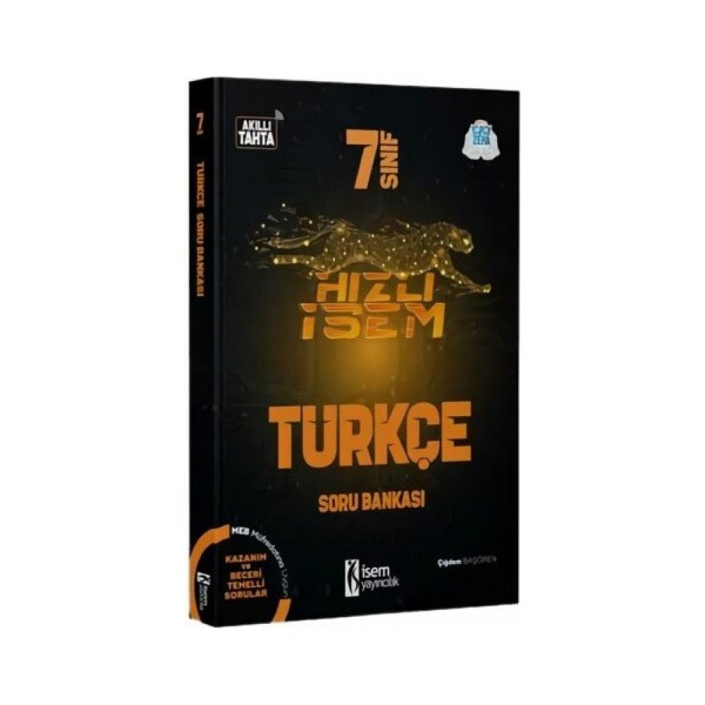 İSEM Yayıncılık Isem Yayınları 7. Sınıf Türkçe Hızlı Isem Soru Bankası Tüm Dersler Fiyatı