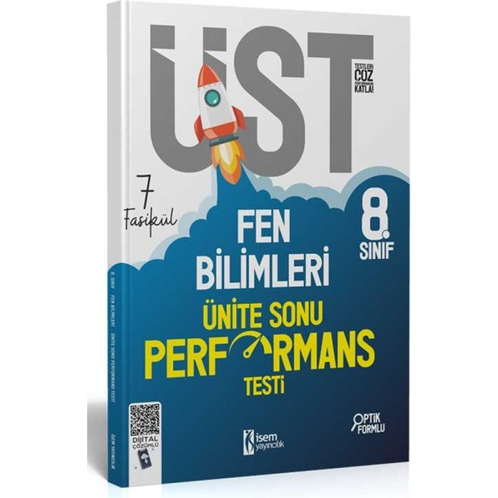 İSEM Yayıncılık Isem Yayınları 8.sınıf Lgs Fen Bilimleri 7 Fasikül Ünite Sonu Performans Testi Kaynak Kitapları Fiyatı