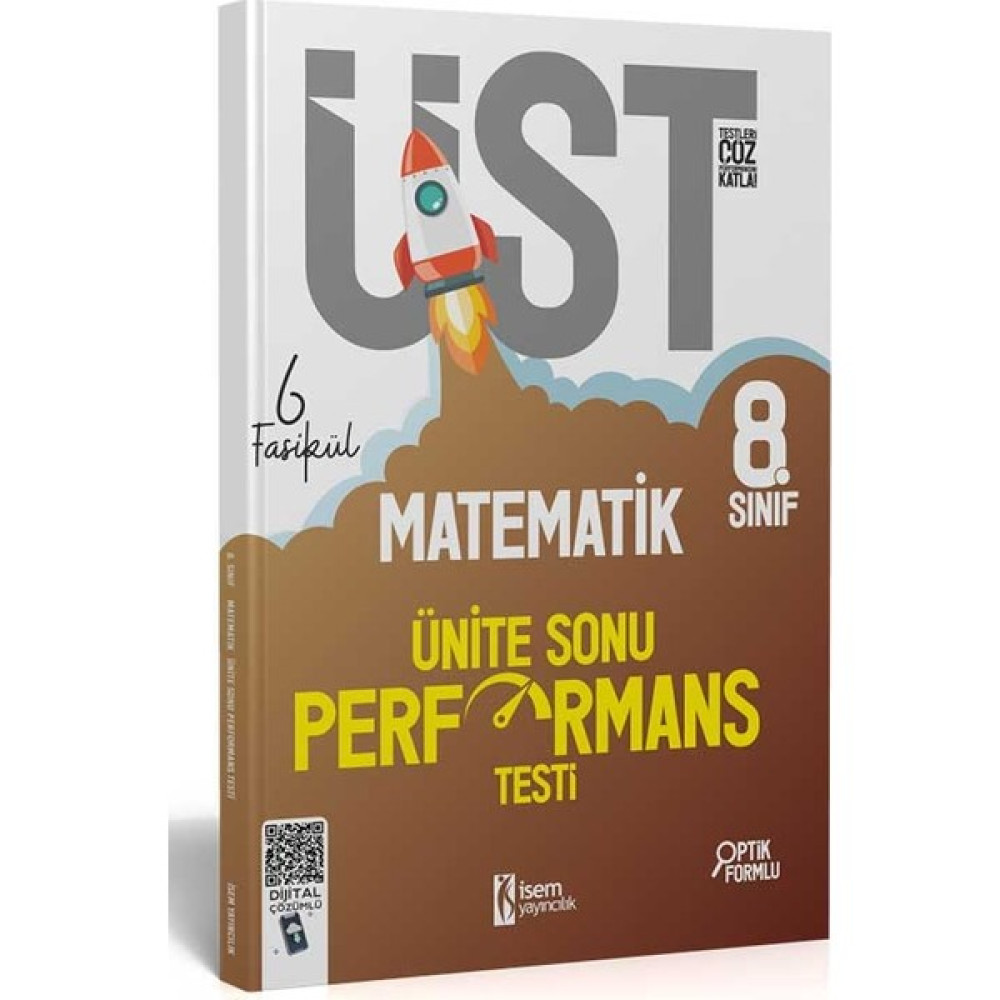 İSEM Yayıncılık Isem Yayınları 8.sınıf Lgs Matematik 6 Fasikül Ünite Sonu Performans Testi Kaynak Kitapları Fiyatı