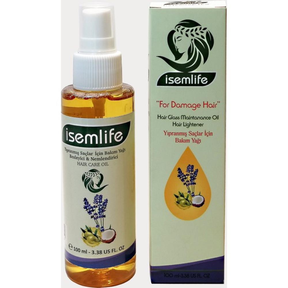 Isemlife Hair Care Oil Yıpranmış Saçlar Için Besleyici ve Nemlendirici Bakım Yağı Saç Bakım Maskeleri & Serumlar & Spreyler Fiyatı