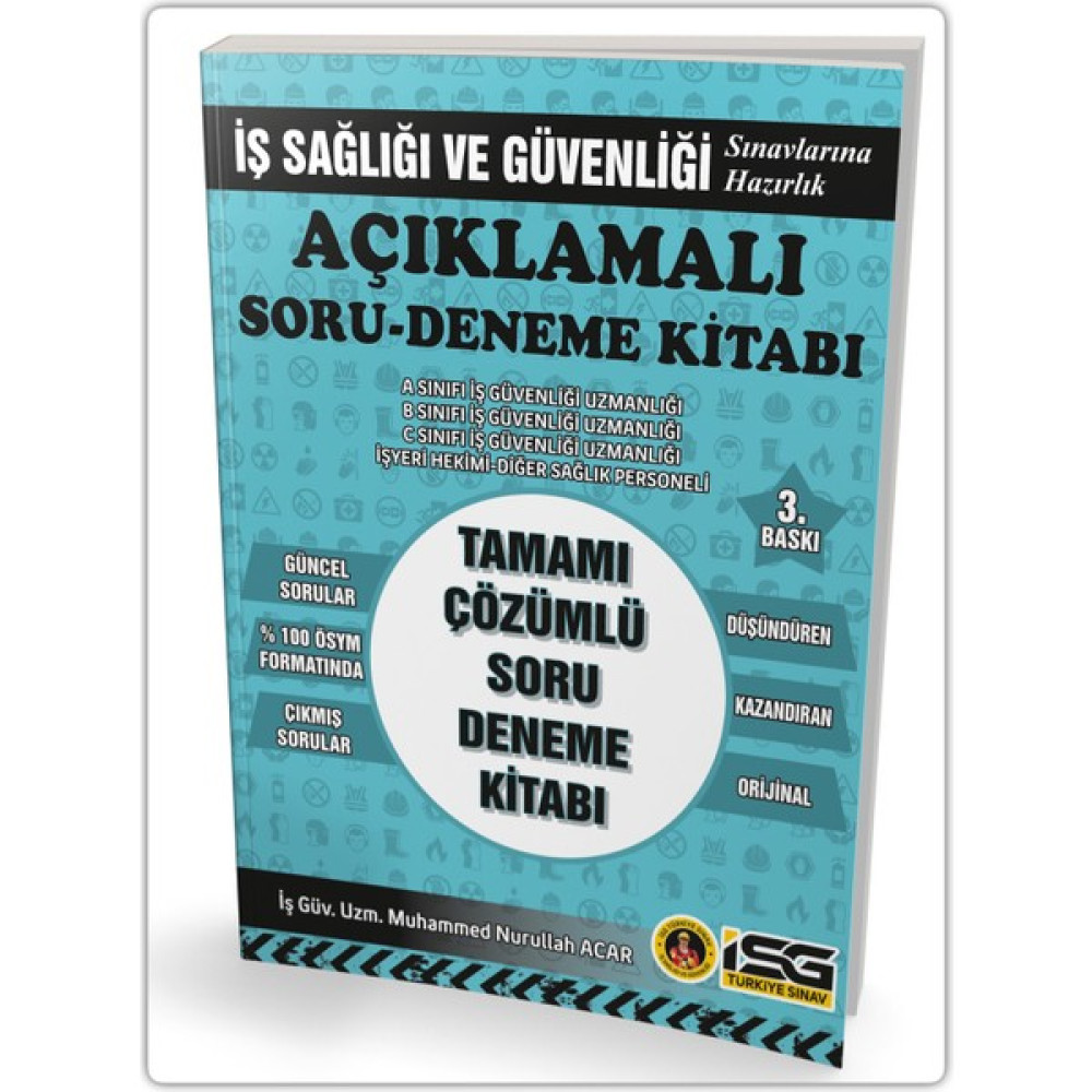 İSG Kitap Açıklamalı Soru Bankası - Deneme Kitabı -2025 Ders Sınav Kitapları Fiyatı