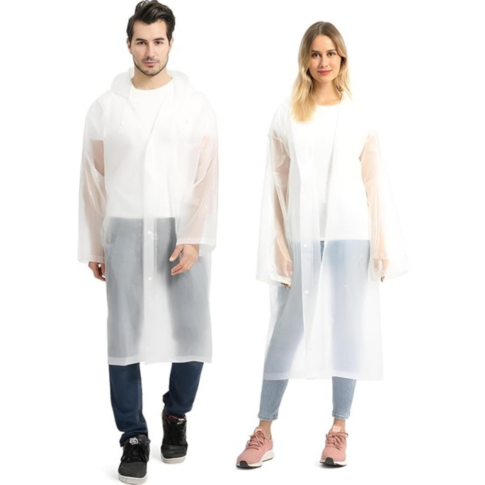 İsg Store Kadın Erkek Yağmurluk Kapüşonlu Çıtçıtlı Eva Beyaz Yağmurluk Yağmurluk & Panço (Outdoor) Fiyatı