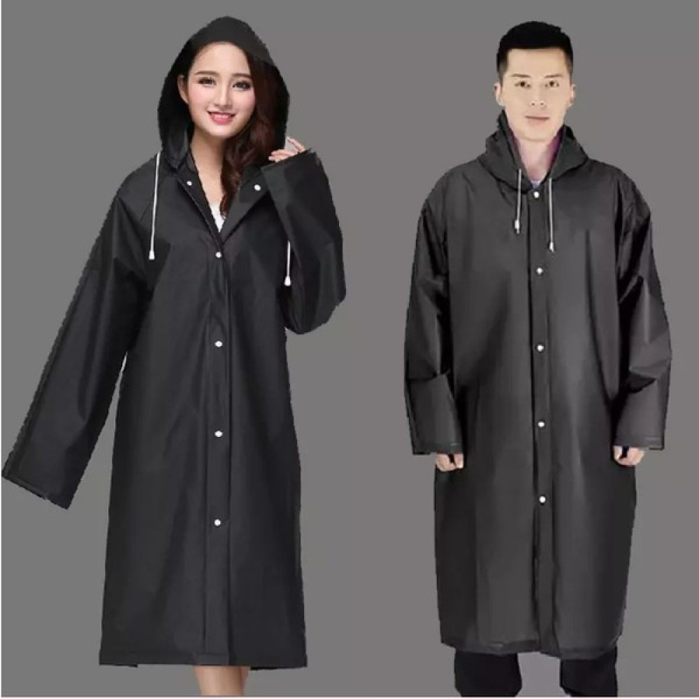 İsg Store Kadın Erkek Yağmurluk Kapüşonlu Çıtçıtlı Eva Siyah Yağmurluk Yağmurluk & Panço (Outdoor) Fiyatı