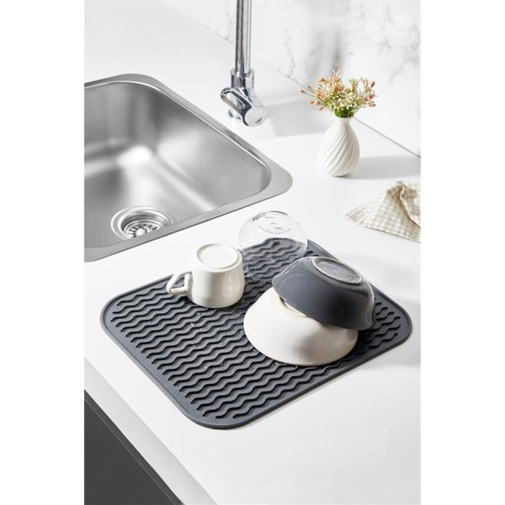 İsg Store Kaymaz Bulaşıklık Çok Amaçlı Mat 36X28 cm Pratik Mutfak Gereçleri Fiyatı