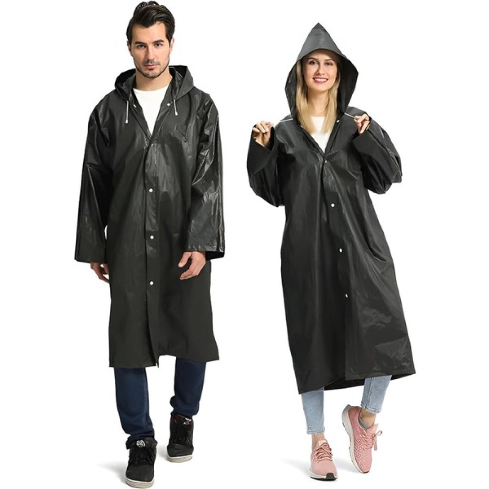 İsg Store Unisex Siyah Su Rüzgar Geçirmez Yağmurluk Yağmurluk & Panço (Outdoor) Fiyatı