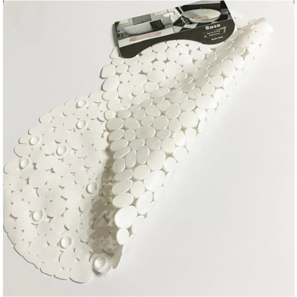 İsg Store Vantuzlu Banyo ve Duş Kaydırmaz Paspası 34 cm x 68 cm Beyaz Renk Klozet Takımı Fiyatı