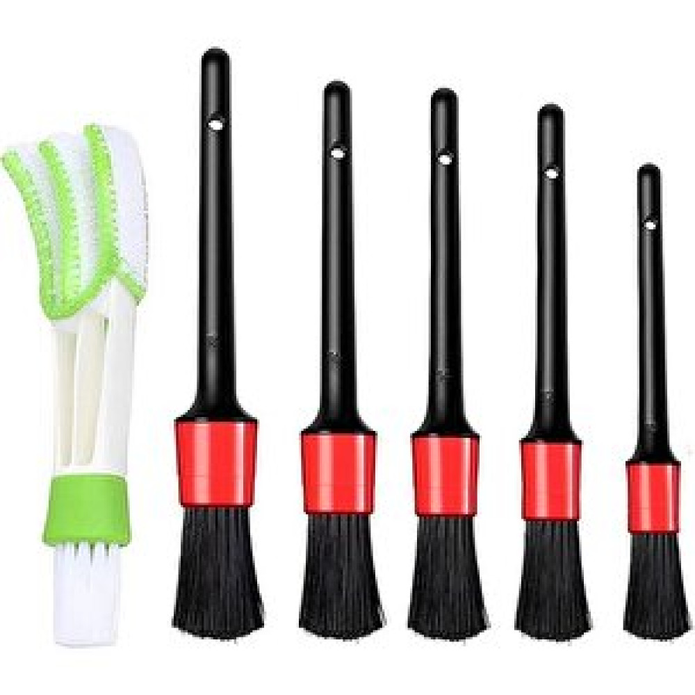 İsgstore Araba Temizlik Detay Fırçası 5+1 Set Oto Bakım & Temizlik Ürünleri Fiyatı