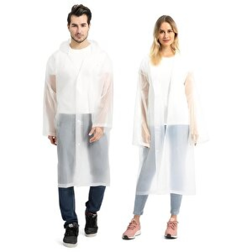 İsgstore EVA Kumaş Ünisex Kapüşonlu Çıtçıtlı Yağmurluk Beyaz İş Güvenliği Ürünleri Fiyatı