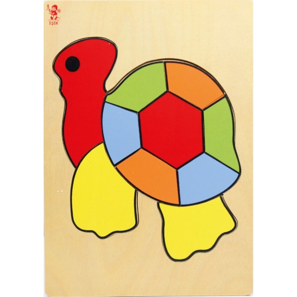 Işık Yayın Oyuncak Kaplumbağa Ahşap Puzzle Oto Boyaları Fiyatı