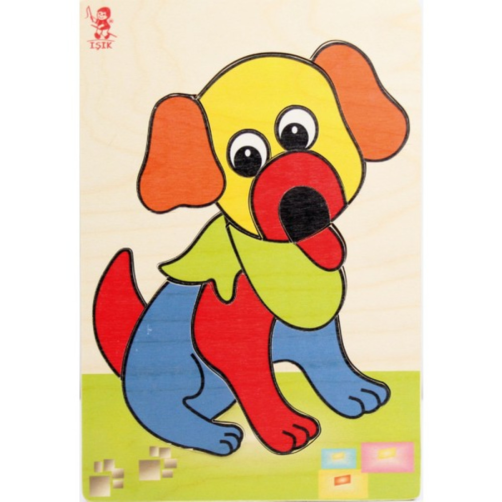 Işık Yayın Oyuncak Köpek Ahşap Puzzle Oto Boyaları Fiyatı