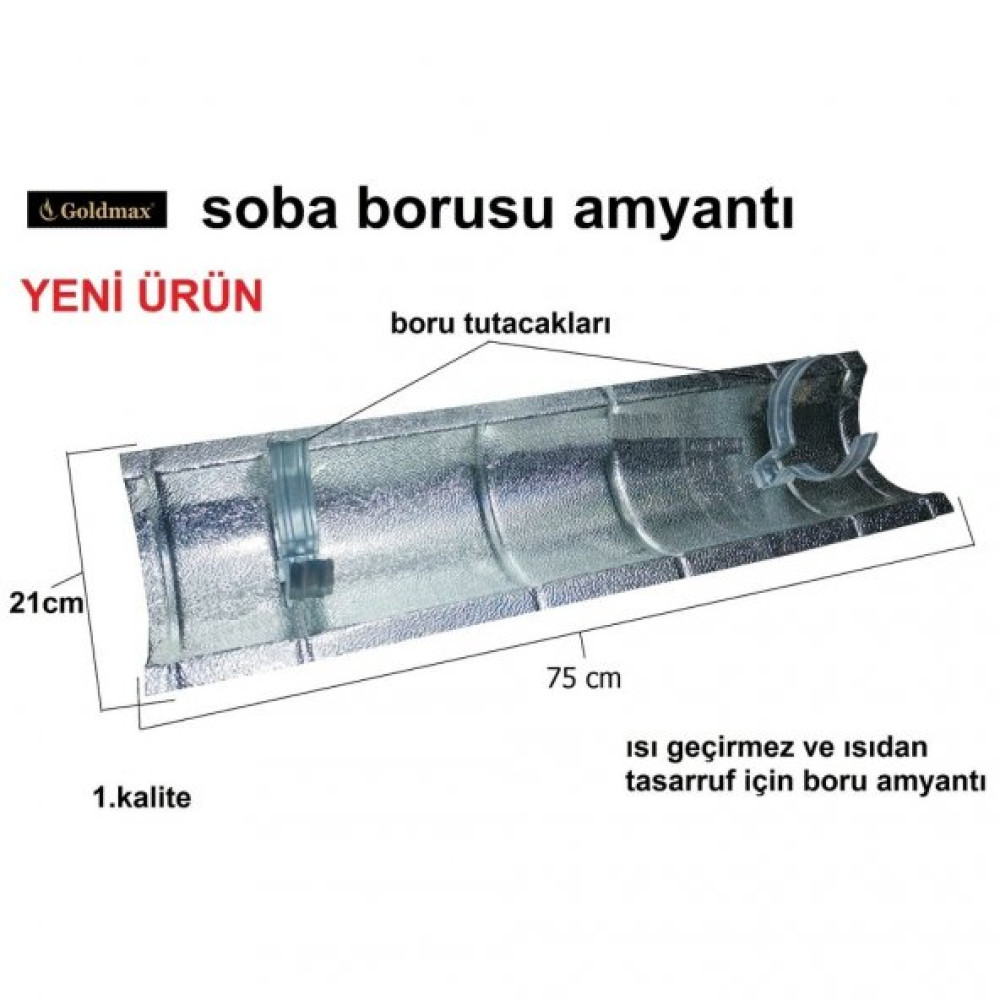 Isikes Soba Borusu Tavan Isi Koruyucu 75Cm Bahçe Aksesuarı Fiyatı