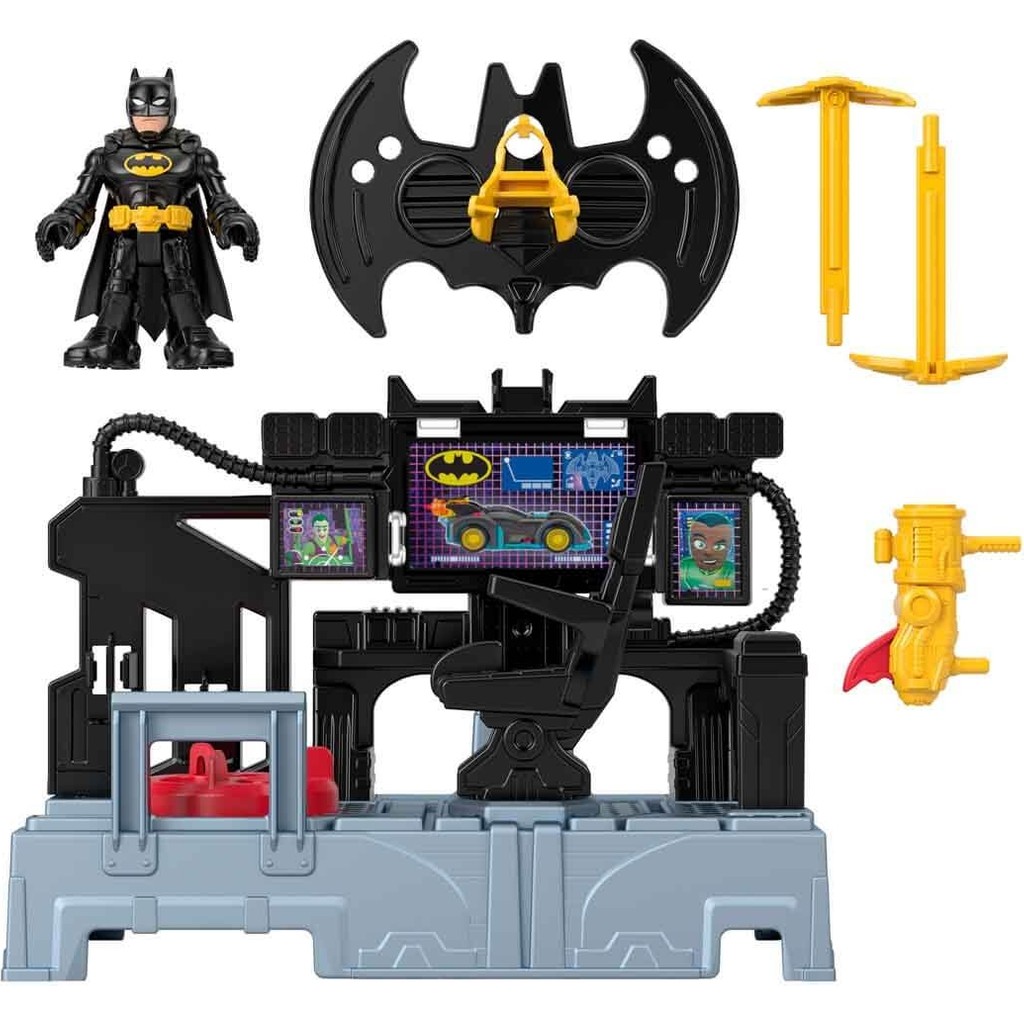 Işıklı Imaginext Dc Super Friends Bat Komuta Merkezi Oyun Seti JFD93 - Renkli Diğer Fiyatı