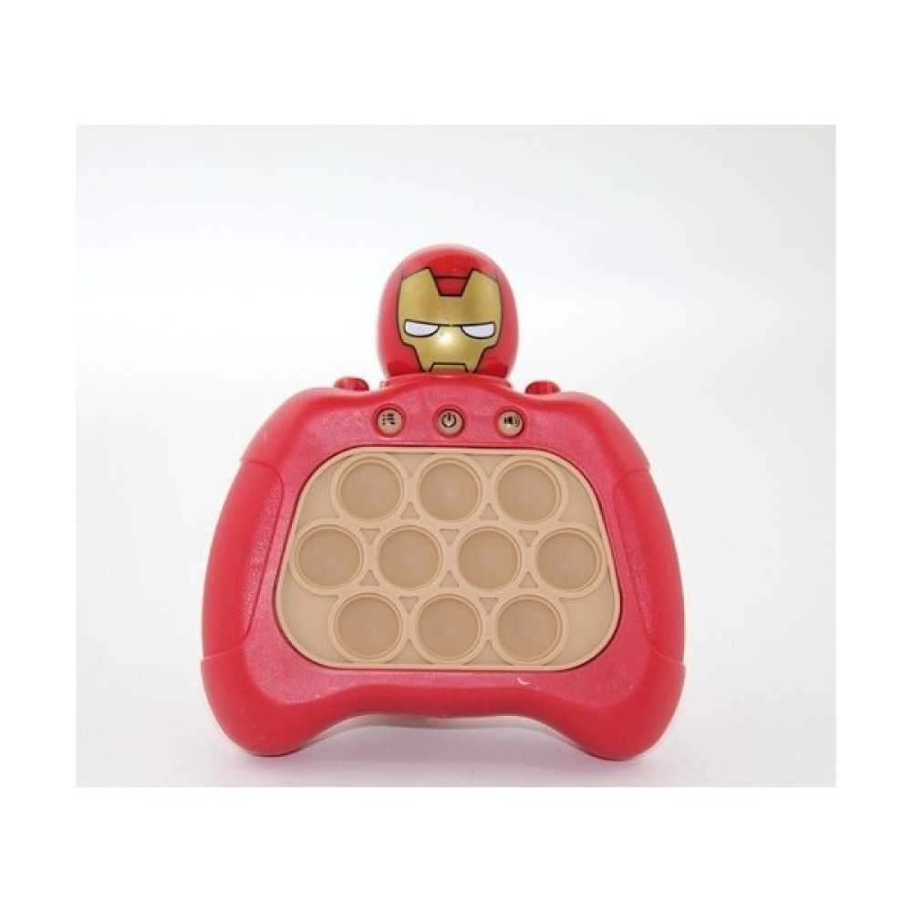Işıklı Müzikli Iron Man Pop-It - Kırmızı - 1 Adet Okul Malzemeleri Fiyatı