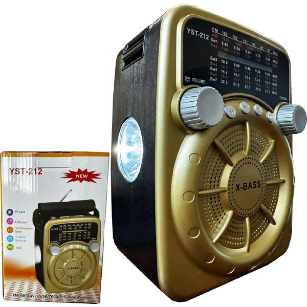 Işıklı Nostaljik Speaker Fm Bluetooth USB Sd Card YST-212 Brnm  [gymberq] Oto Boyaları Fiyatı