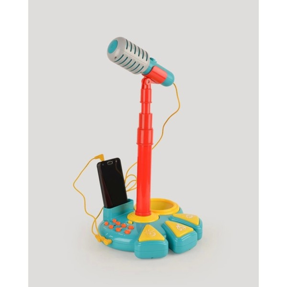 Işıklı Ses Değiştirici Efektli 6 Farklı Müzik Stili ve Ritim Ses Efektleri Içeren Mp3 Girişli Karaoke Seti -LC-30966 - Bej Eğitici Oyuncak Fiyatı