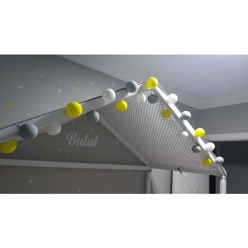 Işıklı Toplar Türkiye Işıklı Top Ledli Çocuk Aydınlatma - Dekoratif Gece Lambası 3 Metre 20 Top Bebek-Çocuk Odası Fiyatı