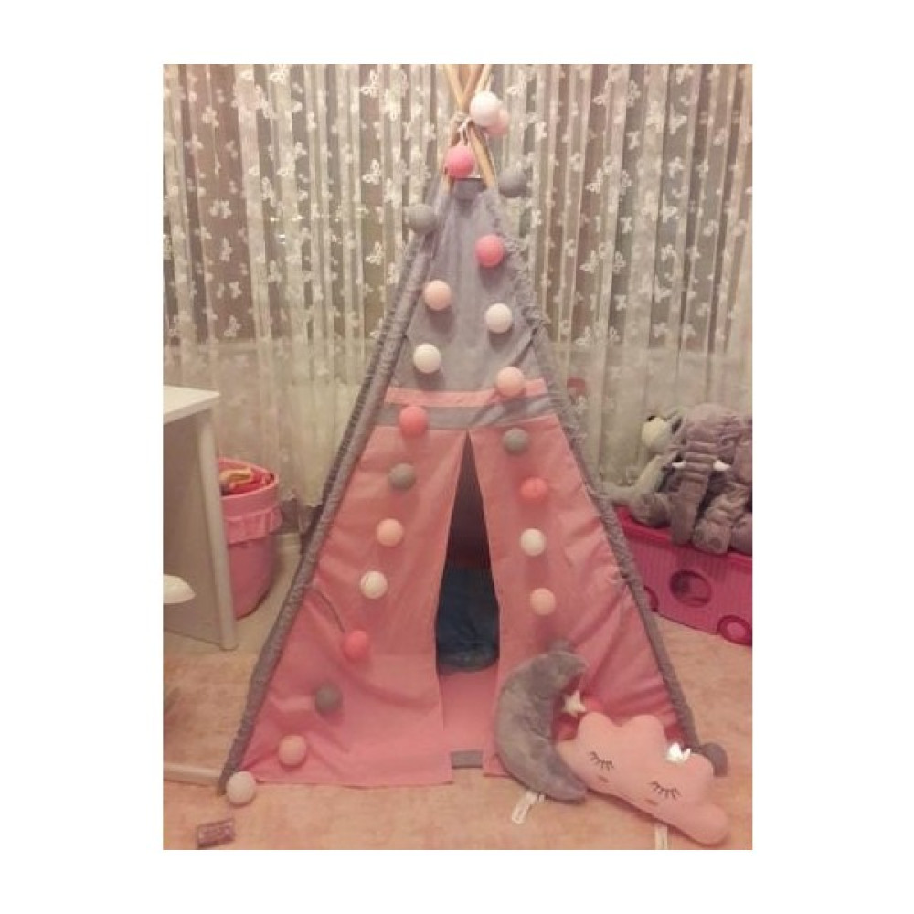 Işıklı Toplar Türkiye Montessori Işıklı Top LED Aydınlatma Dekoratif Gece Lambası 3 Metre 20 Top - Renkli Dekoratif Lamba Fiyatı