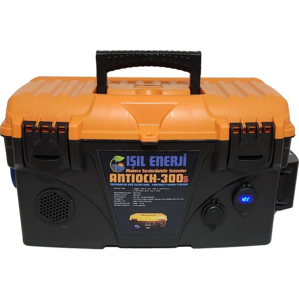 Işıl Enerji Antıoch 300s - 300 Watt 300 Wh Taşınabilir Güç Istasyonu - Acil Durum Güç Kaynağı - 2024 EDITION Power Supply Fiyatı