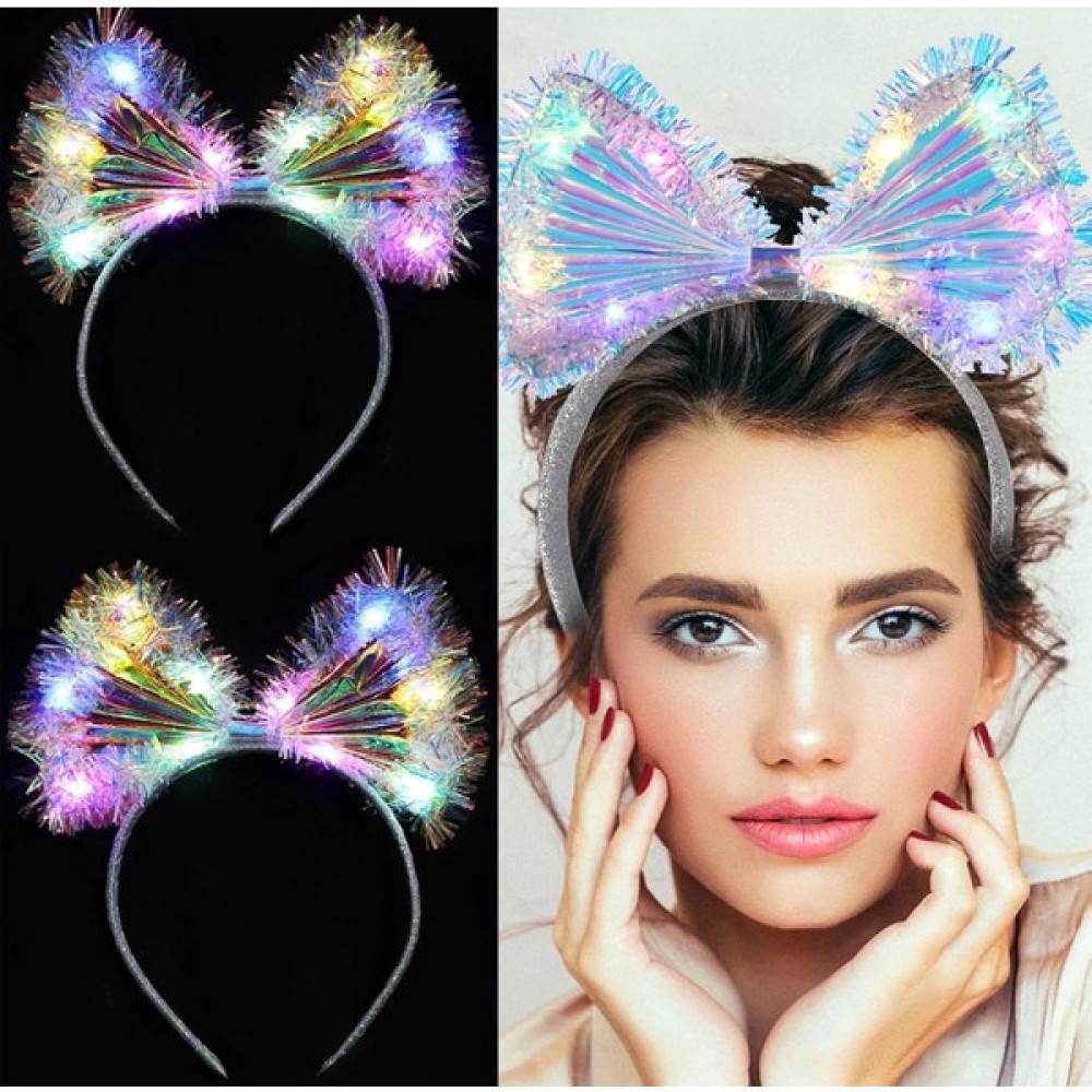 Işıltılı Fiber Fiyonk Gece Tacı Işıklı Ledli Eğlence Tacı 1 Adet 20X21 cm - Standart Oto Boyaları Fiyatı