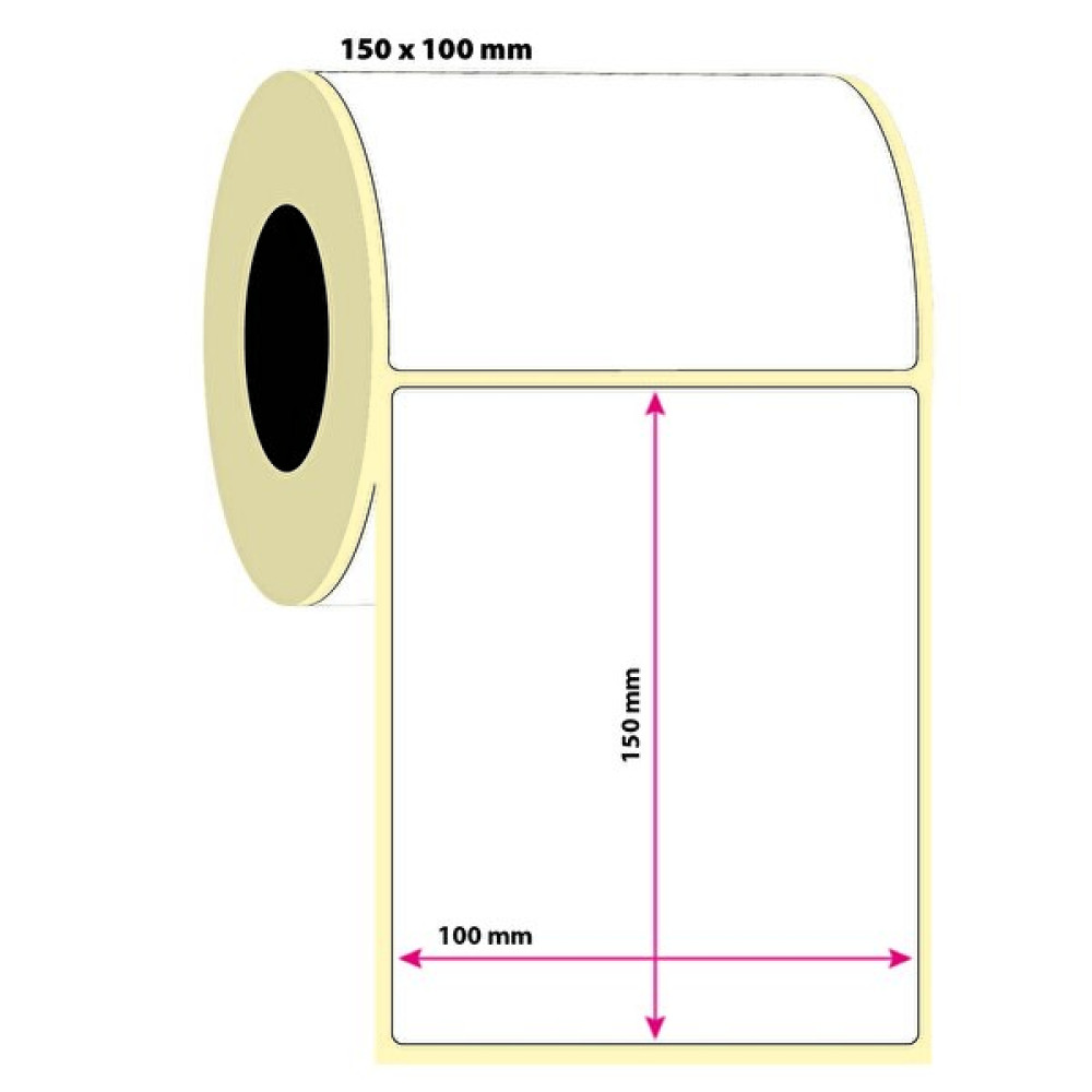 Işimiz Etiket 100X150 Termal Etiket | 6 Rulo | 250 Sarım | Barkod Okuyucular Fiyatı