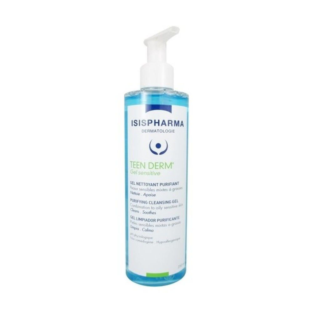 Isis Pharma Teen Derm Gel Sensitive 250 ml Cilt Temizleme ve Peeling Fiyatı