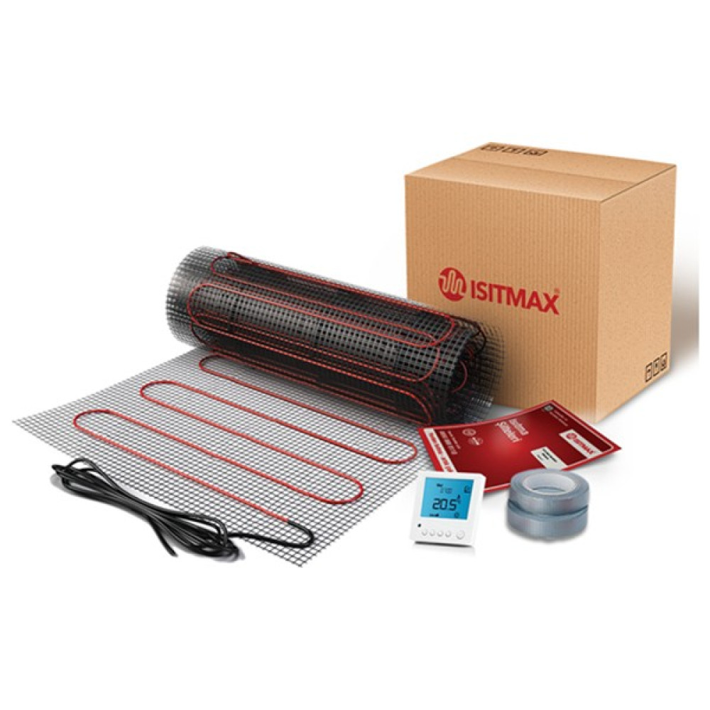 Isıtmax Villa ve Konut Montaja Hazır Mermer Altı Elektrikli Hamam Isıtma Mat Sistem 2m2 - 2 m² Isıtıcılar Fiyatı